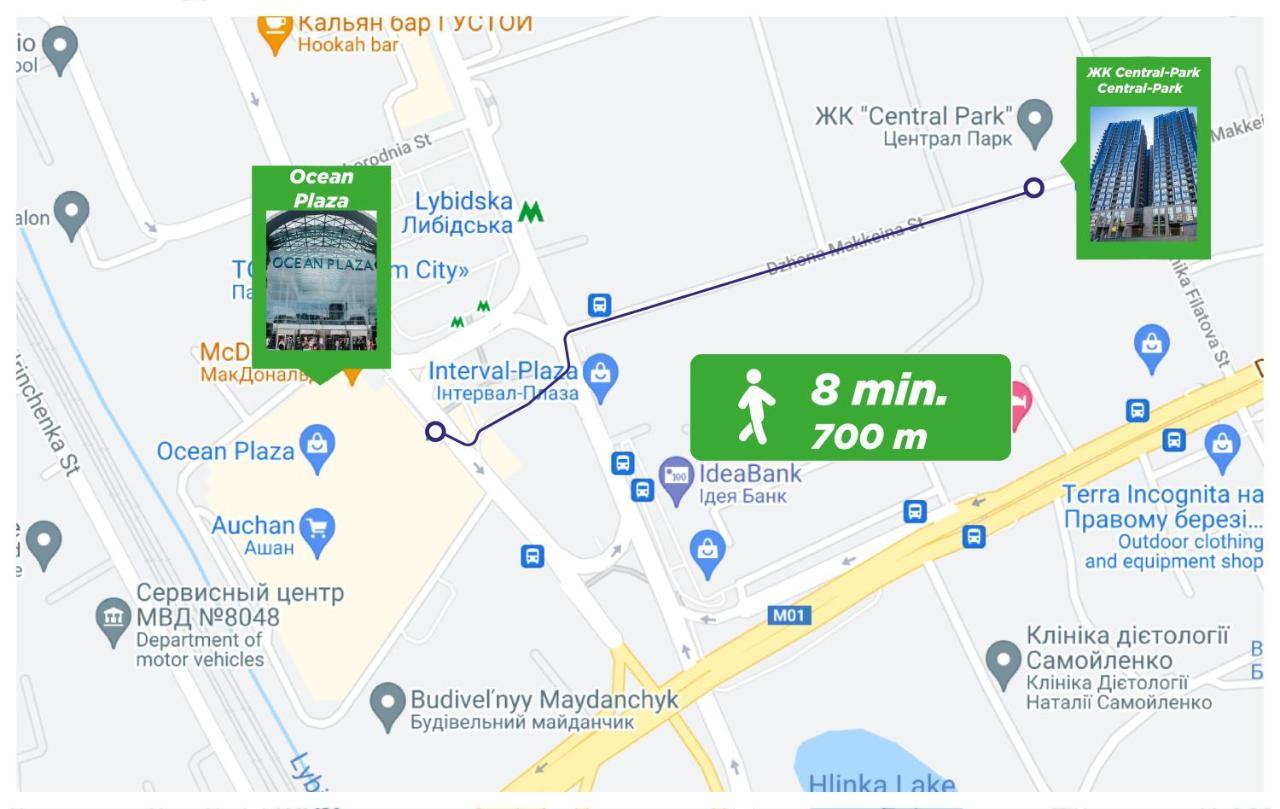 Petrovdom Apartaments 11-212 In Rc Central Park, 7 John Mccain Street Κίεβο Εξωτερικό φωτογραφία